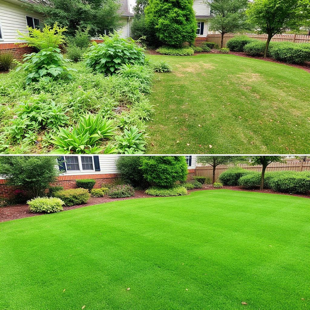 Overgrown Yard Restoration